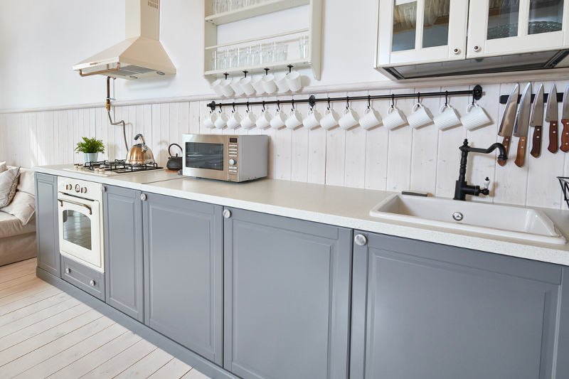 Grey Kitchen Cabinets